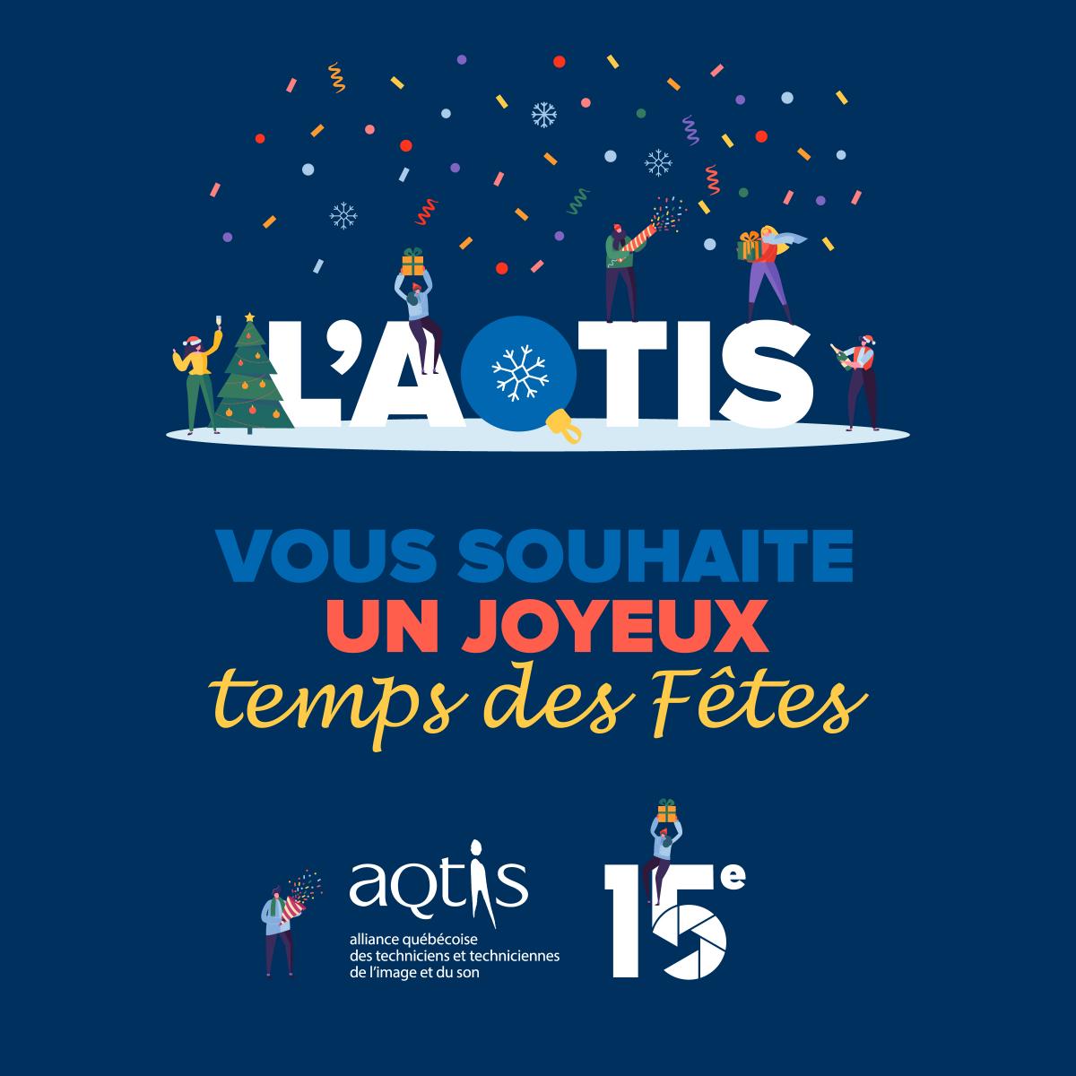 Joyeux temps des fêtes à toutes et à tous!