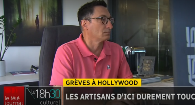 La grève à Hollywood heurte de plein fouet notre industrie